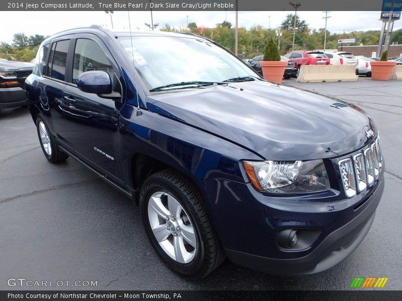 True Blue Pearl / Dark Slate Gray/Light Pebble 2014 Jeep Compass Latitude