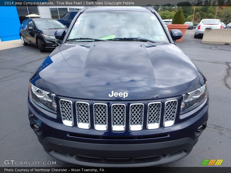 True Blue Pearl / Dark Slate Gray/Light Pebble 2014 Jeep Compass Latitude