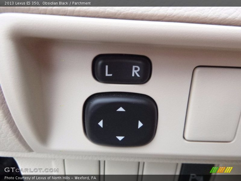 Obsidian Black / Parchment 2013 Lexus ES 350