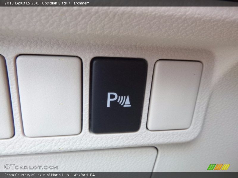 Obsidian Black / Parchment 2013 Lexus ES 350