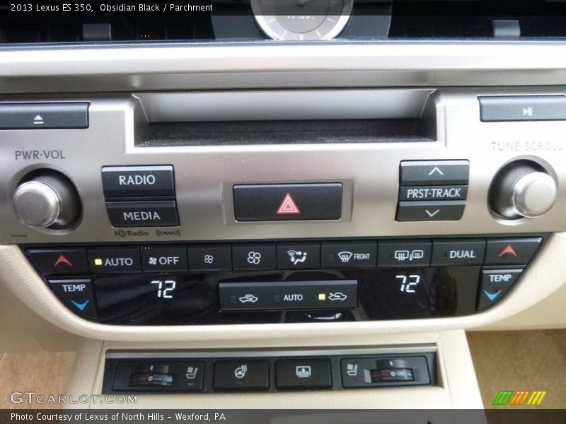 Obsidian Black / Parchment 2013 Lexus ES 350