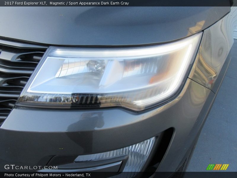 Magnetic / Sport Appearance Dark Earth Gray 2017 Ford Explorer XLT