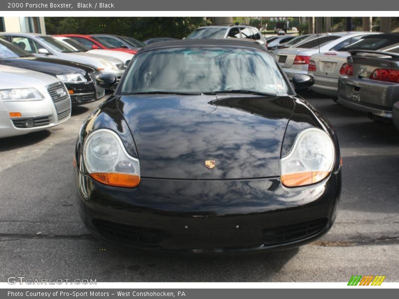 Black / Black 2000 Porsche Boxster