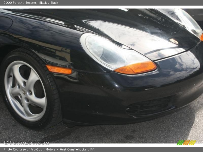 Black / Black 2000 Porsche Boxster