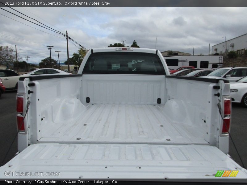 Oxford White / Steel Gray 2013 Ford F150 STX SuperCab