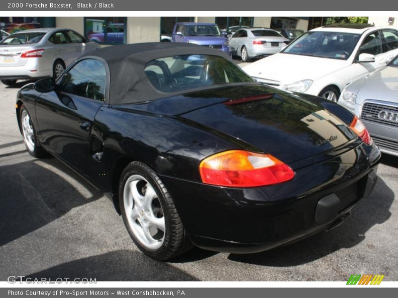 Black / Black 2000 Porsche Boxster