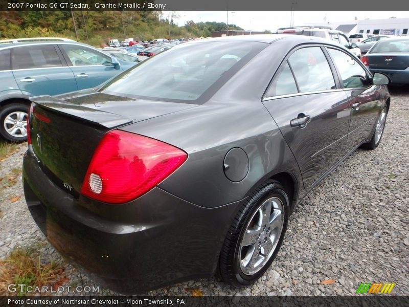 Granite Metallic / Ebony 2007 Pontiac G6 GT Sedan