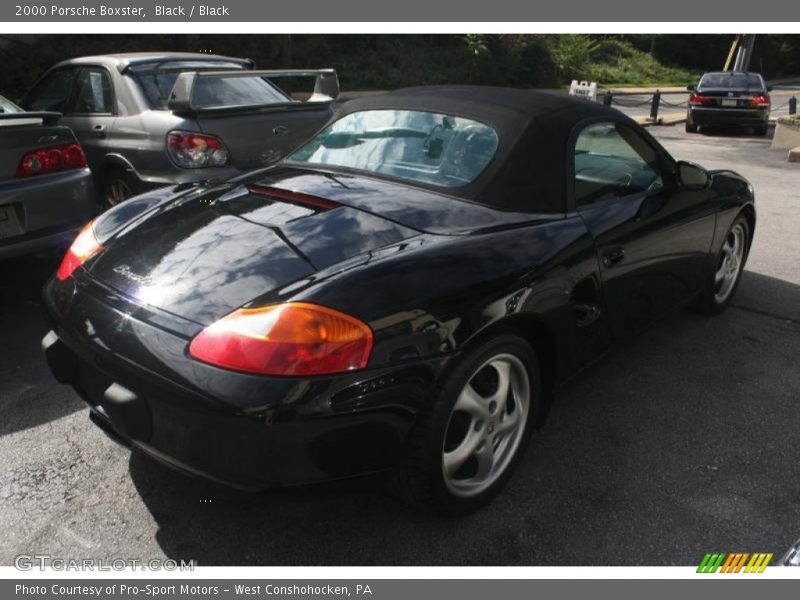 Black / Black 2000 Porsche Boxster