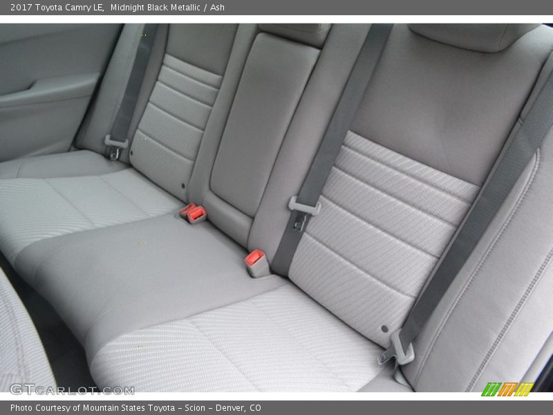 Midnight Black Metallic / Ash 2017 Toyota Camry LE