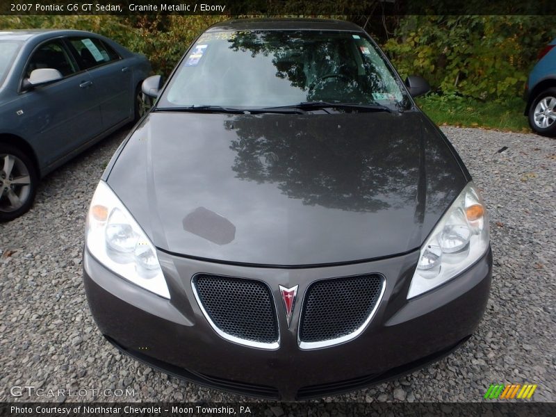 Granite Metallic / Ebony 2007 Pontiac G6 GT Sedan