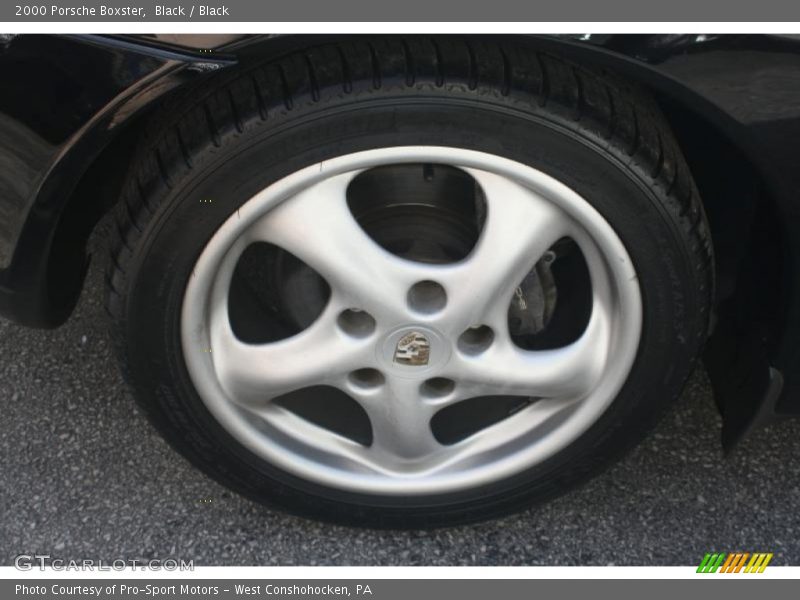 Black / Black 2000 Porsche Boxster