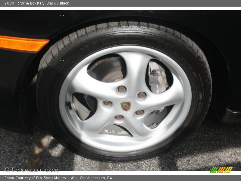 Black / Black 2000 Porsche Boxster
