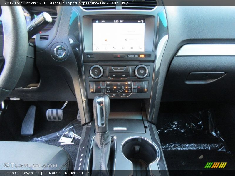 Magnetic / Sport Appearance Dark Earth Gray 2017 Ford Explorer XLT