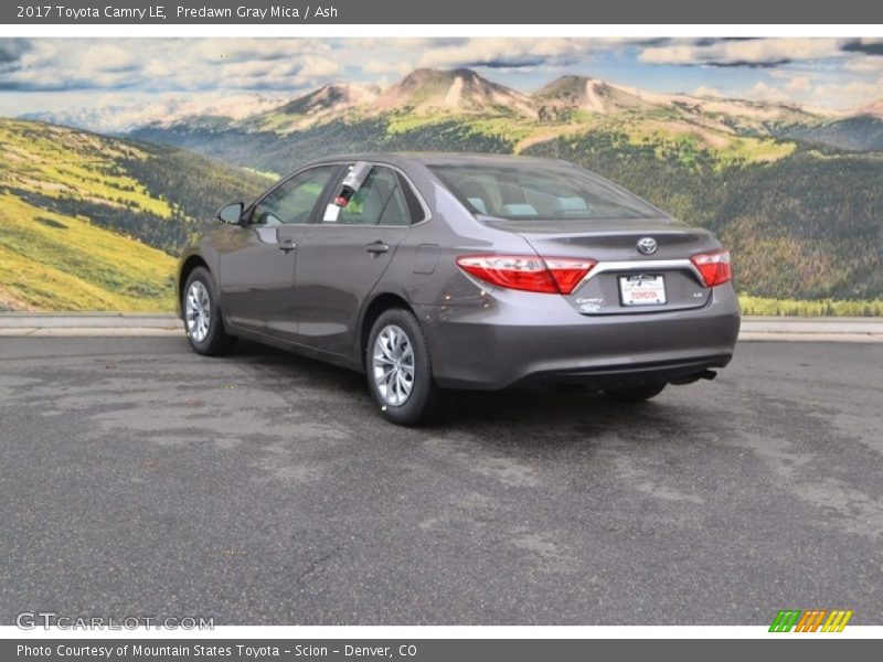 Predawn Gray Mica / Ash 2017 Toyota Camry LE