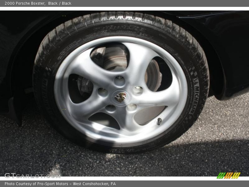 Black / Black 2000 Porsche Boxster