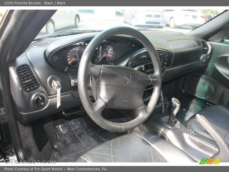 Black / Black 2000 Porsche Boxster
