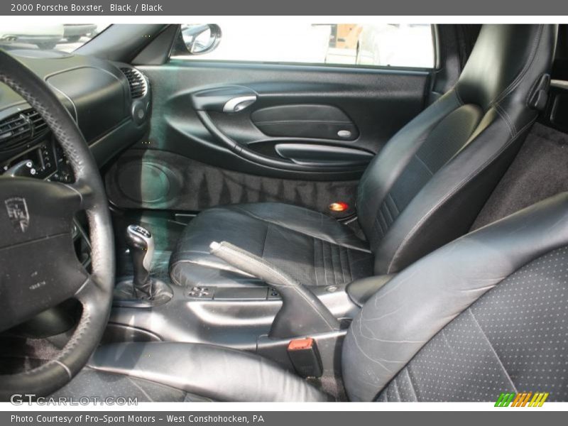 Black / Black 2000 Porsche Boxster