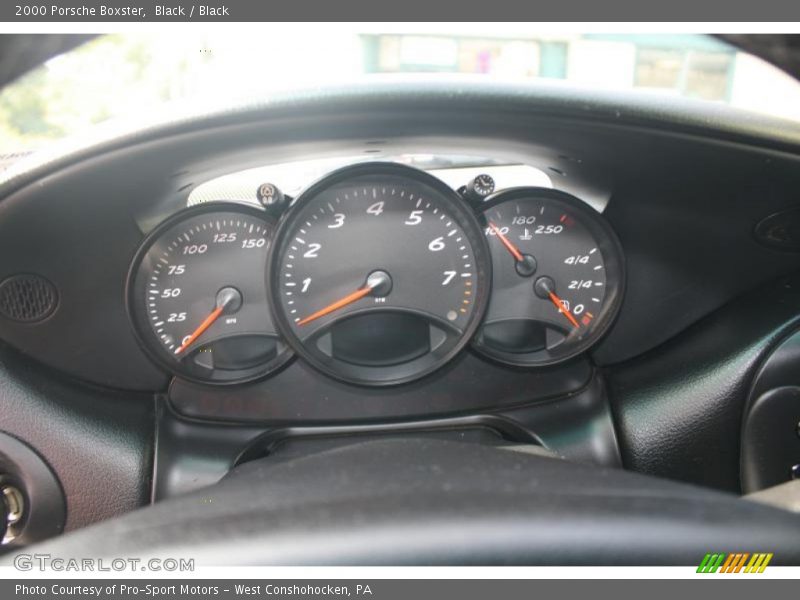 Black / Black 2000 Porsche Boxster