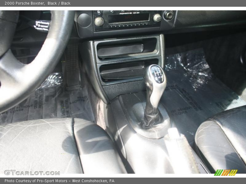 Black / Black 2000 Porsche Boxster