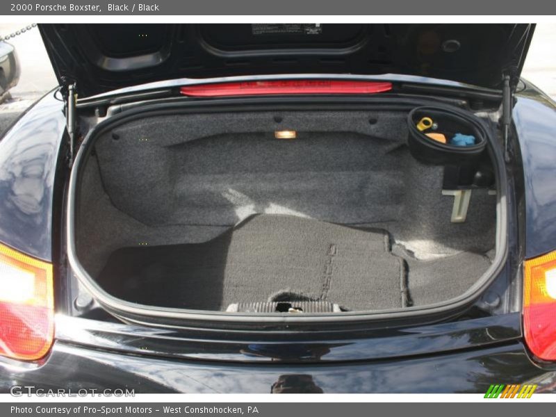 Black / Black 2000 Porsche Boxster