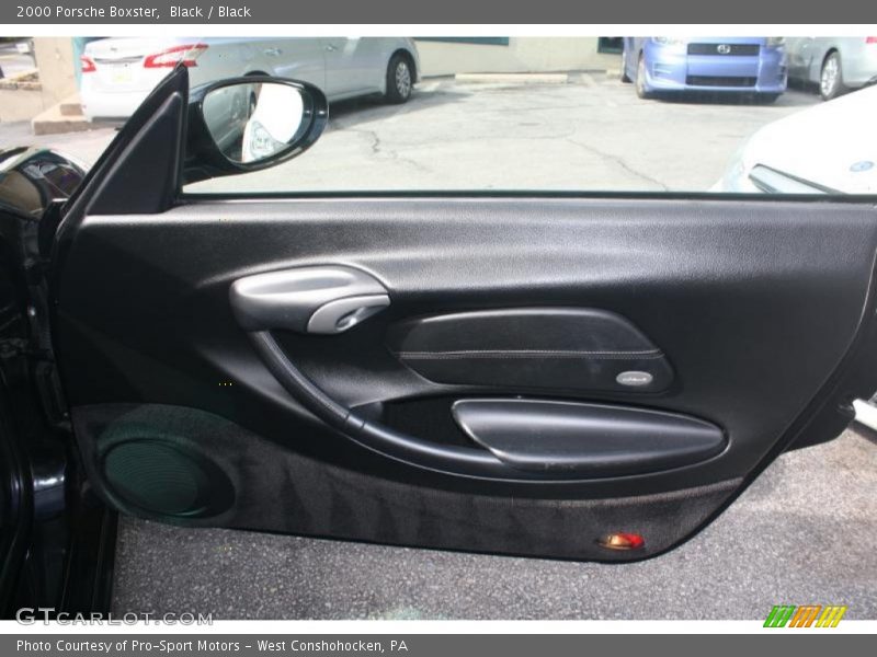 Black / Black 2000 Porsche Boxster