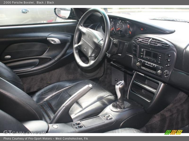 Black / Black 2000 Porsche Boxster