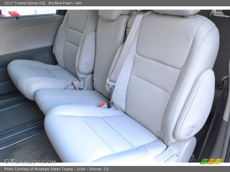 Sky Blue Pearl / Ash 2017 Toyota Sienna XLE