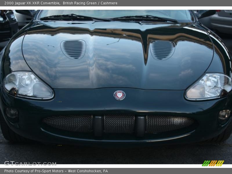 British Racing Green / Cashmere 2000 Jaguar XK XKR Convertible