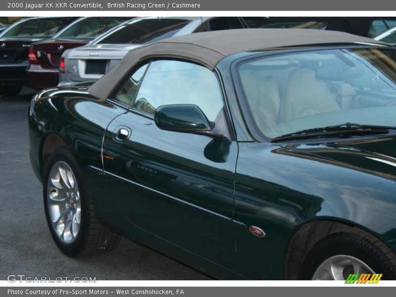 British Racing Green / Cashmere 2000 Jaguar XK XKR Convertible