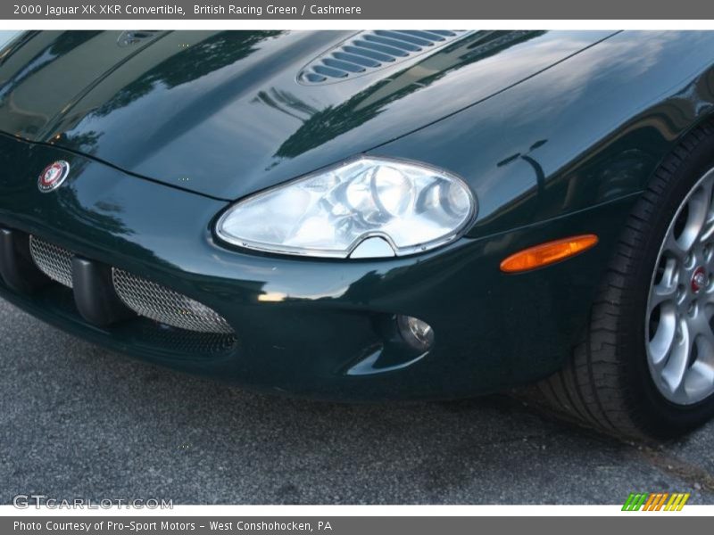 British Racing Green / Cashmere 2000 Jaguar XK XKR Convertible