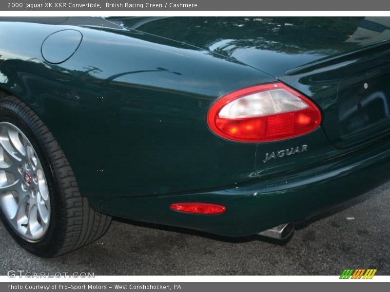 British Racing Green / Cashmere 2000 Jaguar XK XKR Convertible