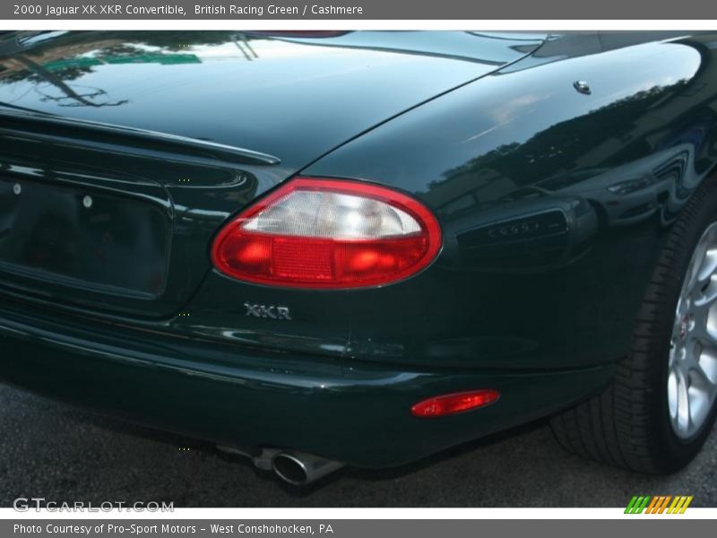 British Racing Green / Cashmere 2000 Jaguar XK XKR Convertible