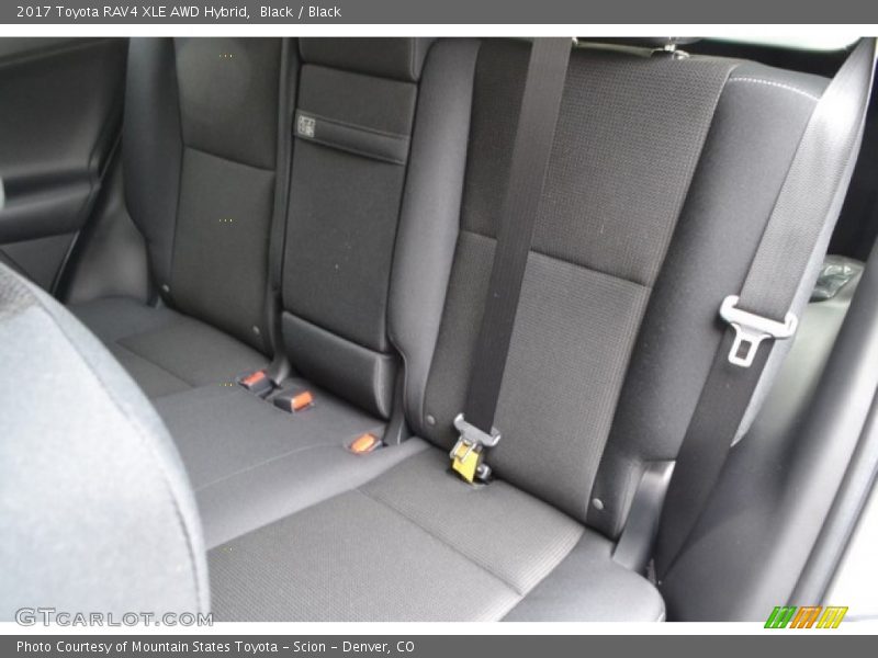 Black / Black 2017 Toyota RAV4 XLE AWD Hybrid