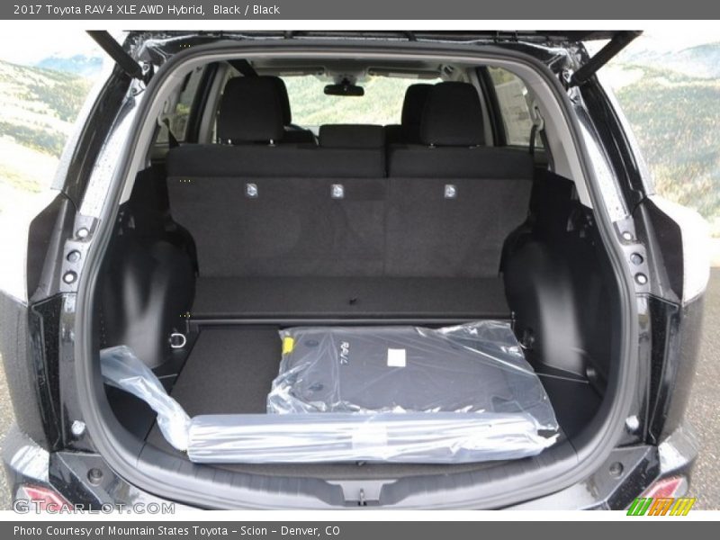 Black / Black 2017 Toyota RAV4 XLE AWD Hybrid