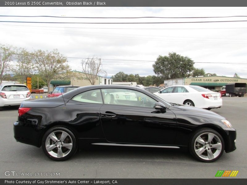 Obsidian Black / Black 2010 Lexus IS 250C Convertible