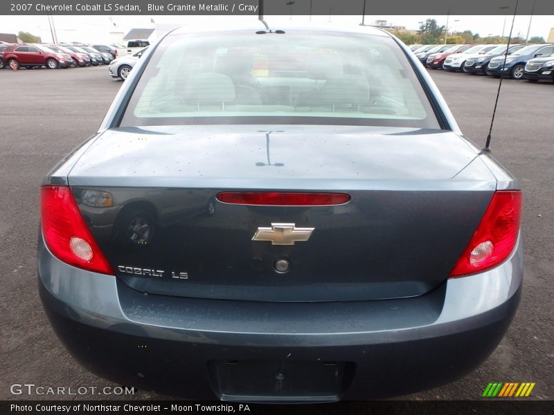 Blue Granite Metallic / Gray 2007 Chevrolet Cobalt LS Sedan