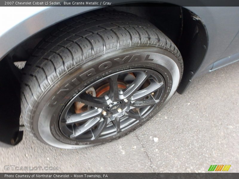 Blue Granite Metallic / Gray 2007 Chevrolet Cobalt LS Sedan