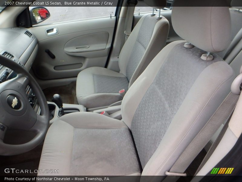 Blue Granite Metallic / Gray 2007 Chevrolet Cobalt LS Sedan