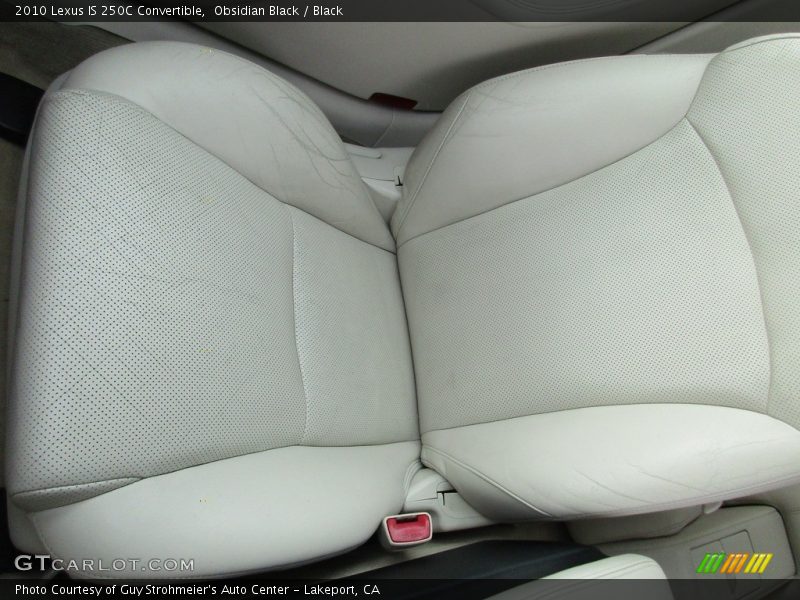 Obsidian Black / Black 2010 Lexus IS 250C Convertible