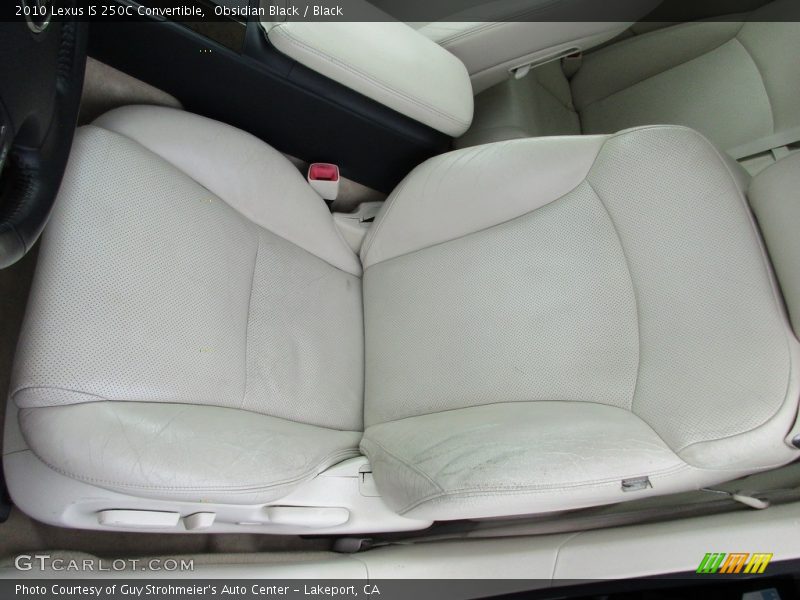Obsidian Black / Black 2010 Lexus IS 250C Convertible
