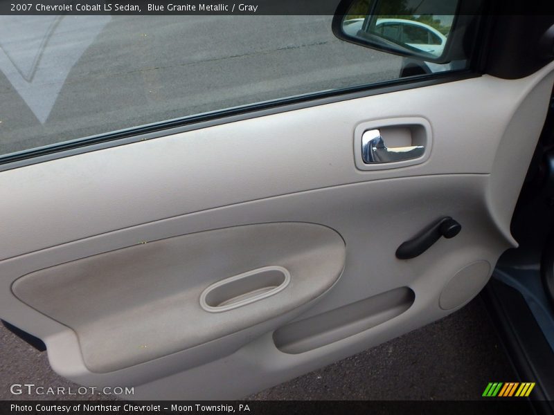Blue Granite Metallic / Gray 2007 Chevrolet Cobalt LS Sedan