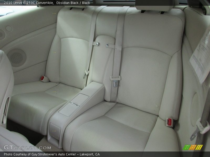 Obsidian Black / Black 2010 Lexus IS 250C Convertible