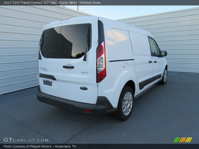 Frozen White / Medium Stone 2017 Ford Transit Connect XLT Van