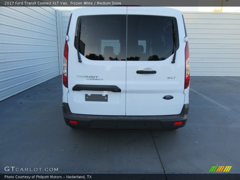 Frozen White / Medium Stone 2017 Ford Transit Connect XLT Van