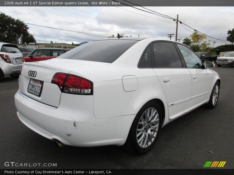 Ibis White / Black 2008 Audi A4 2.0T Special Edition quattro Sedan