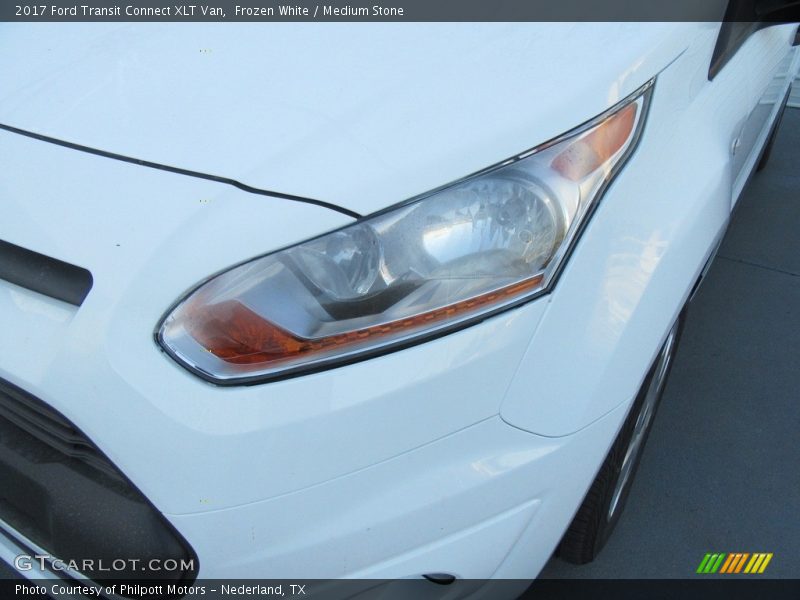 Frozen White / Medium Stone 2017 Ford Transit Connect XLT Van