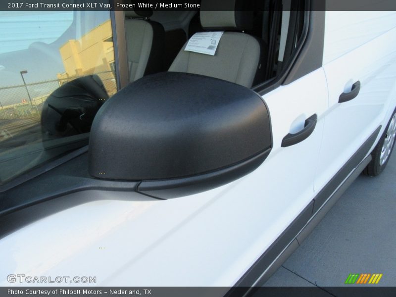 Frozen White / Medium Stone 2017 Ford Transit Connect XLT Van