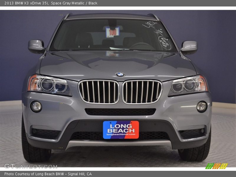 Space Gray Metallic / Black 2013 BMW X3 xDrive 35i