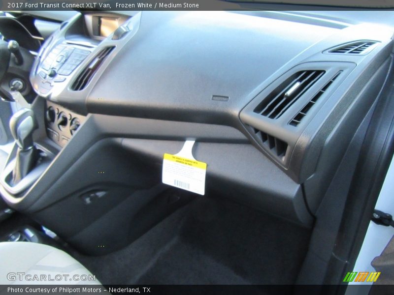 Frozen White / Medium Stone 2017 Ford Transit Connect XLT Van