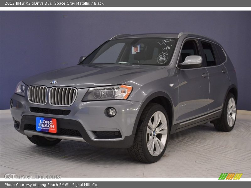 Space Gray Metallic / Black 2013 BMW X3 xDrive 35i